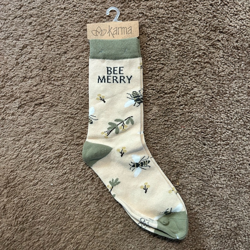 Karma - Bee Merry Socks